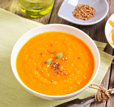 Soupe gingembre, miel, carottes Magimix.